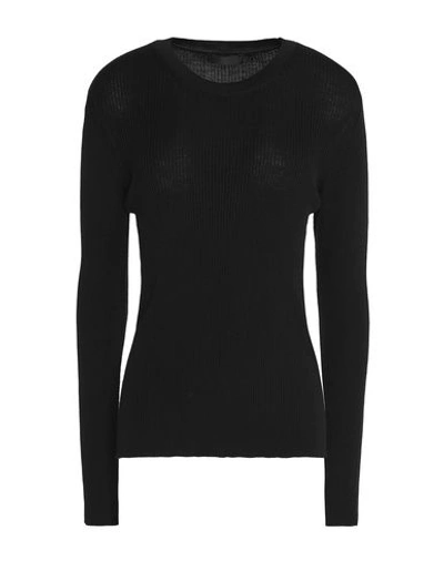 Calvin Klein Collection Sweater In Black