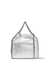 Stella Mccartney Silver Falabella Tiny Tote Bag