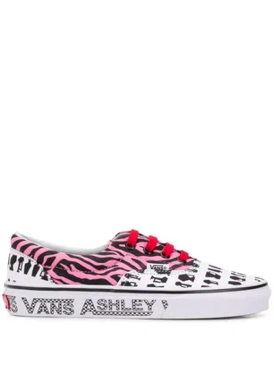 Vans X Ashley Williams Era Sneakers - Pink In White