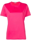 Moncler Logo Sleeve T-shirt In Pink