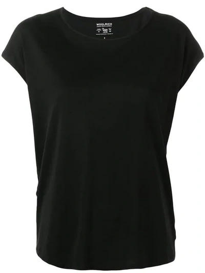 Woolrich Simple T In Black