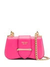 Prada Sidonie Shoulder Bag In Pink