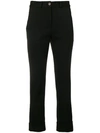 Société Anonyme Skinny Tailored Trousers In Black