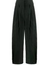 Givenchy High-rise Cropped Cargo Trousers In Black