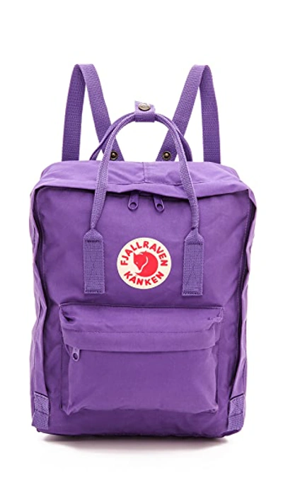 Fjall Raven Kanken Backpack In Purple
