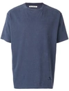 Acne Studios Branded T-shirt In Blue