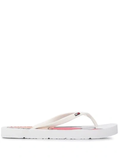 Tommy Hilfiger Ice Cream Flip-flops In White