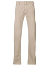 Jacob Cohen Classic Chinos In Neutrals