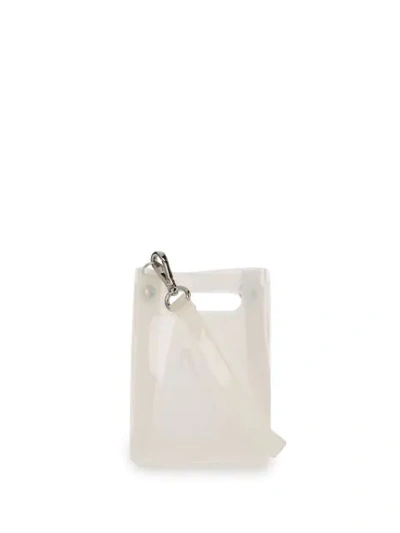 Nana-nana 'a6 Paperbag' Umhängetasche In White