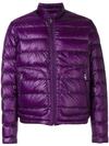 Moncler Acorus Padded Jacket In Purple