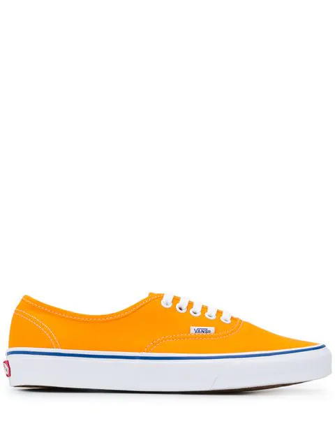 vans authentic lo pro orange