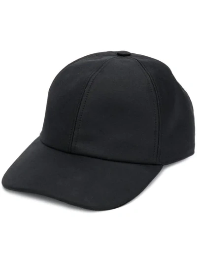 Rick Owens Drkshdw Basic Baseball Cap In Black