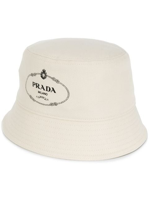 prada canvas bucket hat