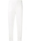 P.a.r.o.s.h Straight Leg Trousers In White