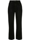 Reformation Cynthia Jeans In Black
