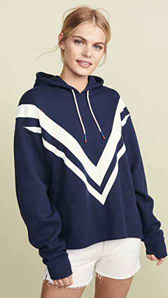 chevron hoodie women's