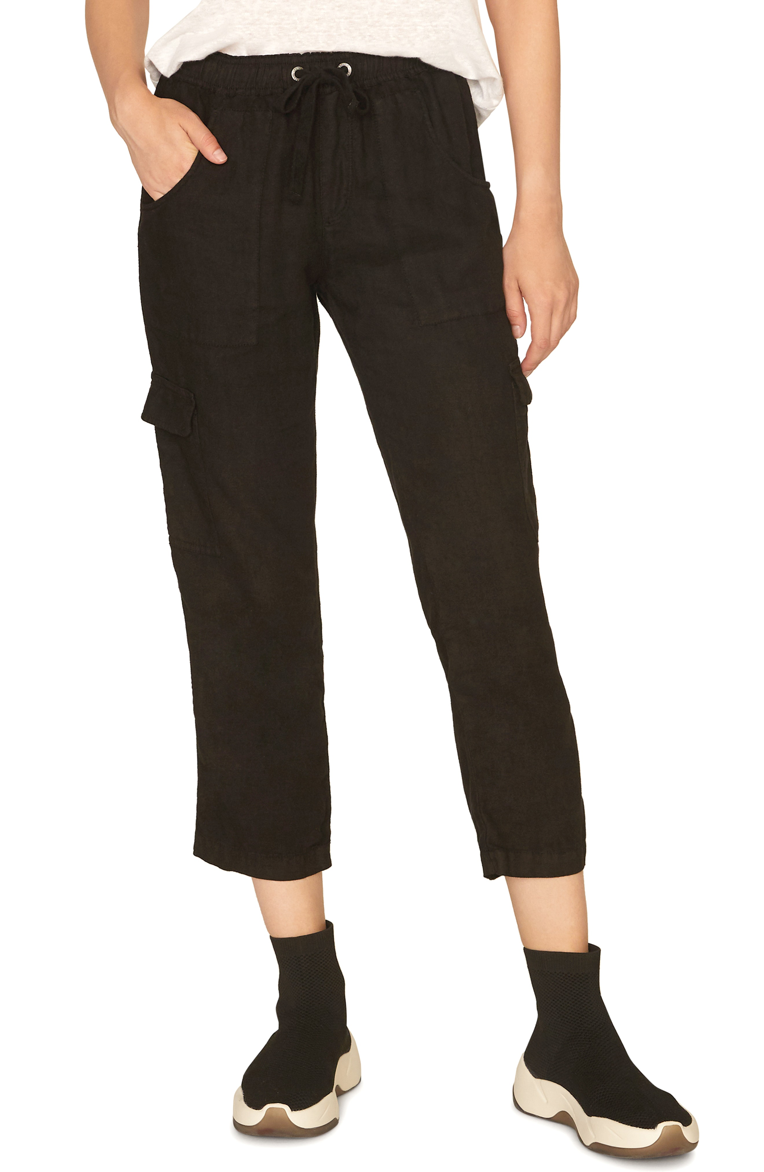sanctuary black cargo pants