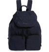 Kate Spade Large Jayne Quilted Nylon Backpack - Blue In Rich Navy