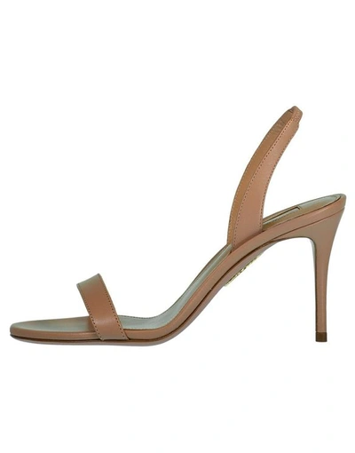 Aquazzura Pink Powder So Nude Sandal