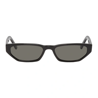 Andy Wolf Black Tamayn Sunglasses In A Black