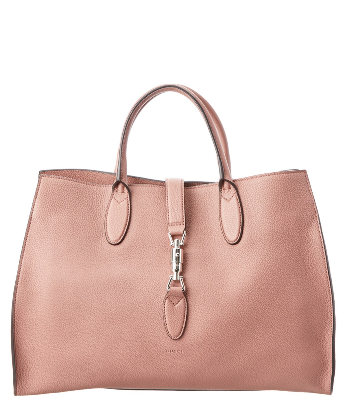Gucci Jackie Soft Leather Top Handle Tote' In Pink | ModeSens