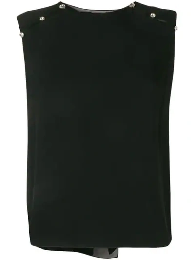 Dice Kayek Embellished Sleeveless Blouse In Black