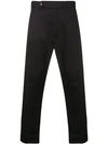 Société Anonyme Classic Chino Trousers In Black