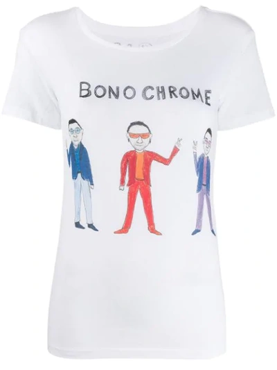 Unfortunate Portrait Bono Chrome T-shirt In White