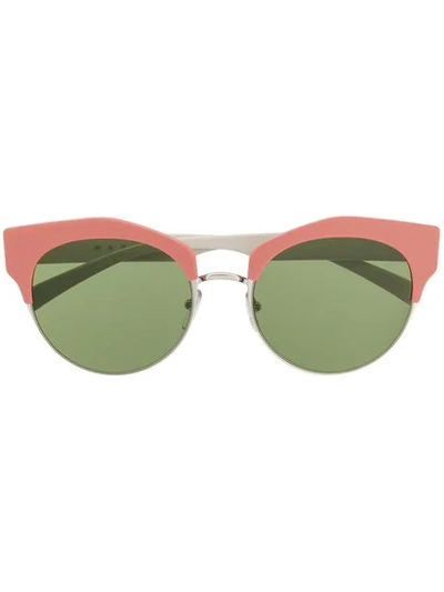 Marni Eyewear Cat Eye Sunglasses In Pink