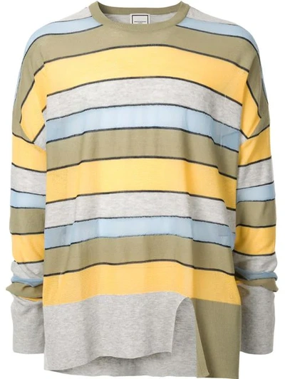 Wooyoungmi Striped Jumper In Multicolour