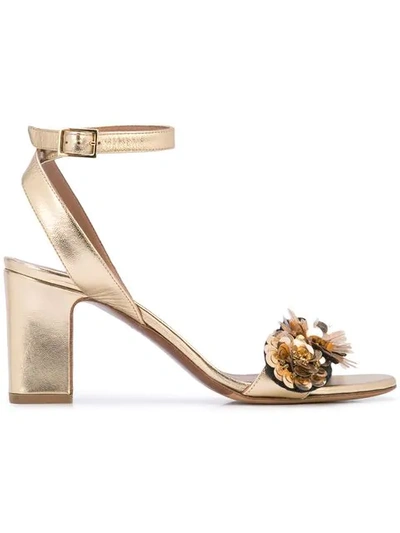 Tabitha Simmons Lilian Sandals In Gold