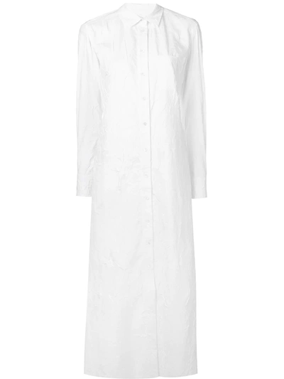 Sies Marjan Maxi Shirt Dress In White