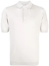 John Smedley Adrian Polo Shirt In Neutrals