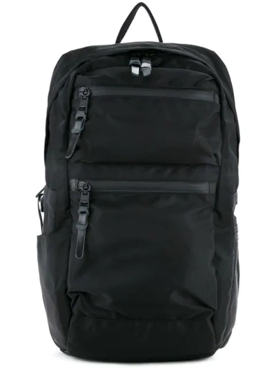 As2ov 210d Nylon Twill Day Pack In Black