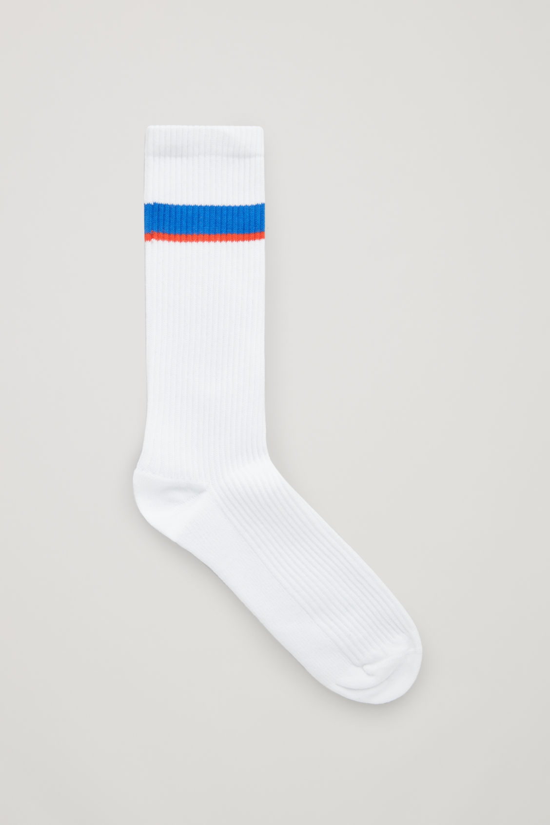 Cos Tall Ankle Socks In White | ModeSens