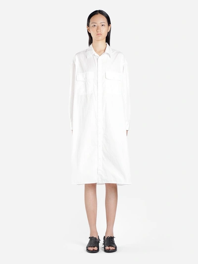Yohji Yamamoto Dresses In White