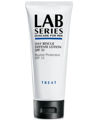 Lab Series Skincare For Men Day Rescue Defense Lotion Broad Spectrum Spf 35, 3.3-oz. In Na