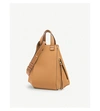 Loewe Hammock Dw Mini Leather Shoulder Bag In Light Caramel