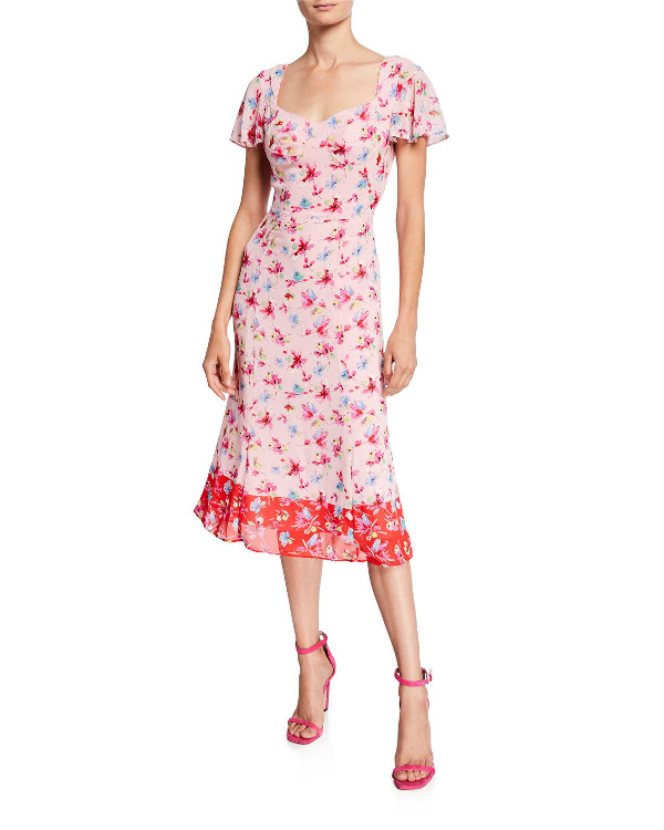 nanette lepore midi dress