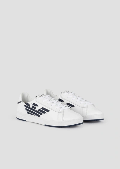 Emporio Armani Sneakers - Item 11683025 In White