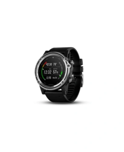 Garmin Unisex Descent Mk1 Watch-style Diver Computer Gray Strap Smartwatch 51mm In Black