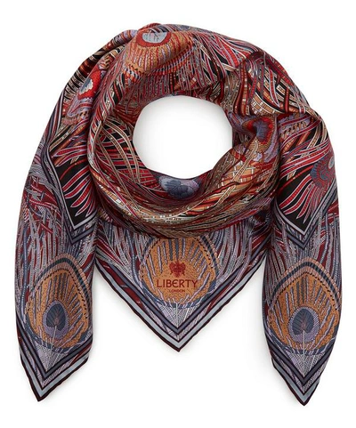 Liberty London Hera 90 X 90 Silk Twill Scarf
