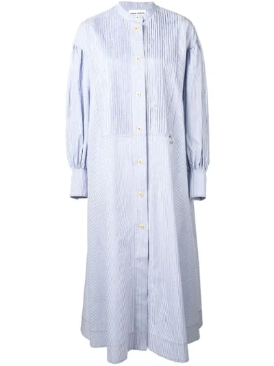 Sonia Rykiel Oversized Shirt Dress In Blue