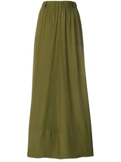 A.f.vandevorst Full Pleated Skirt - Green