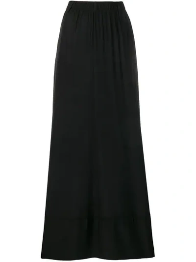 A.f.vandevorst Full Pleated Skirt In Black