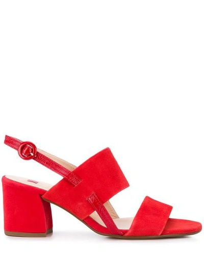 Hogl Painty Sandals In Red