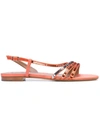 Tabitha Simmons Betty Sandals In Pink
