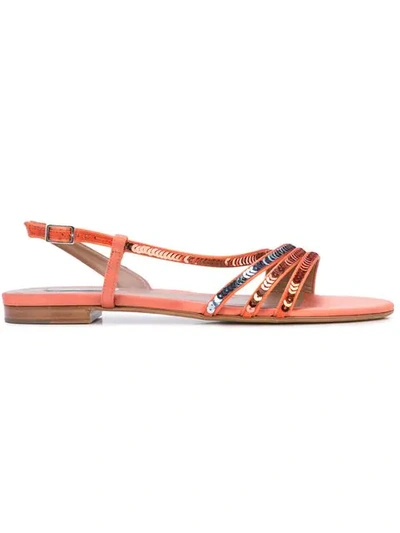 Tabitha Simmons Betty Sandals In Pink