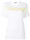 Versace Embroidered Vintage Logo T In White