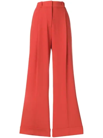 See By Chloé Wide-leg Trousers In Orange